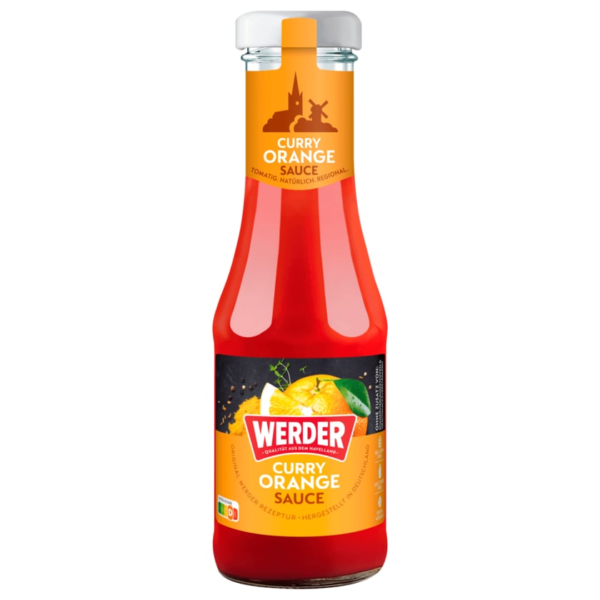 Werder Curry Orange Sauce 250ml